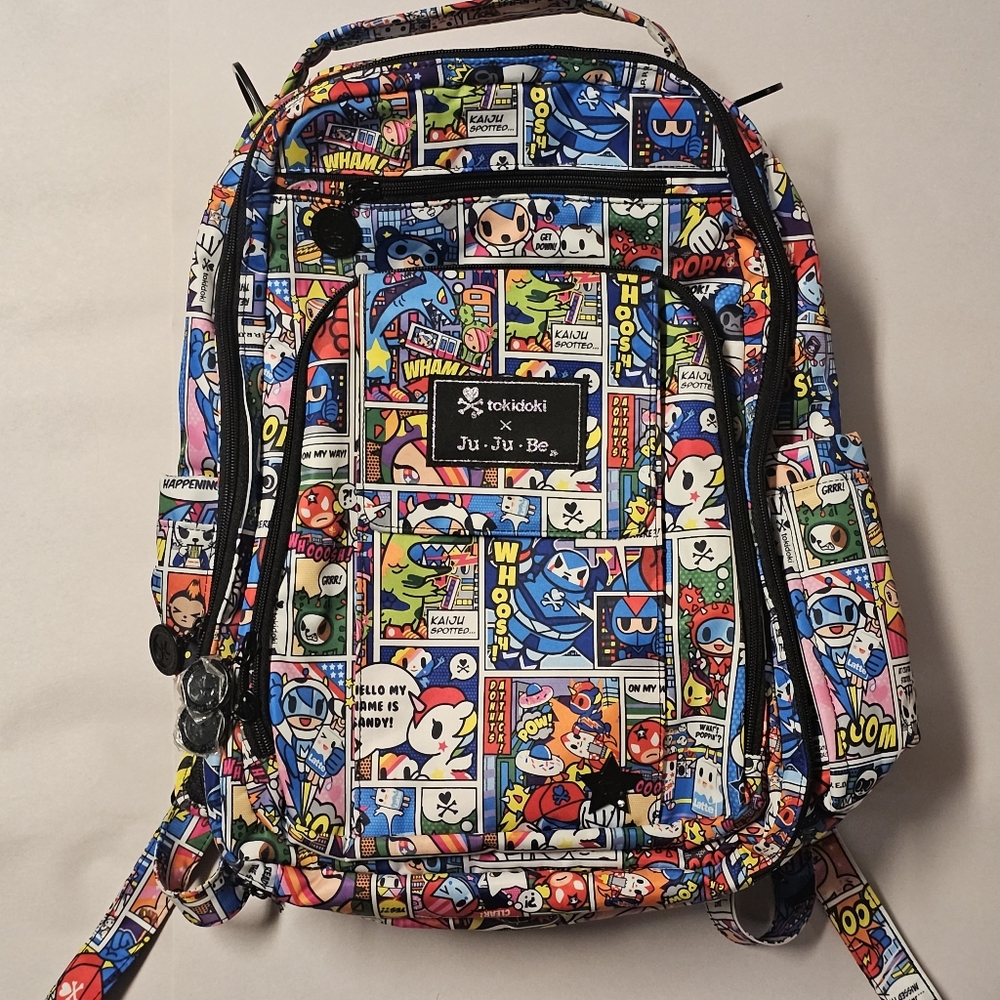 Ju-Ju-Be BRB, Super Toki print, excellent used condition